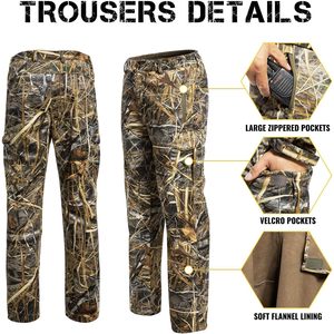 Ensemble de chasse personnalisé, veste à capuche camouflage, pantalon, softshell respirant, coupe-vent, imperméable, équipement de plein air pour hommes - Product Image 6