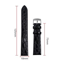 Bracelet de montre en cuir de luxe original JYD S391 13 18 20mm 1:1 pour montres Longines