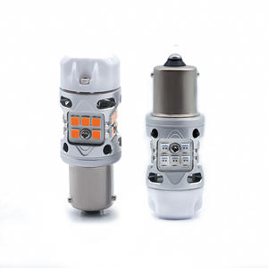 Lámpara de ancho de cúpula automotriz, luz de freno Switchback de estacionamiento, Bombilla Dc 12V 1156 BA15S P21W, Led inverso BAU15S PY21W Canbus Led T20 - Product Image 4