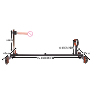 120W Automatische Sexmaschine Kabelloser Vibrator Weiblicher Masturbator Sexmöbel Erotikspielzeug für Erwachsene für Frauen und Männer