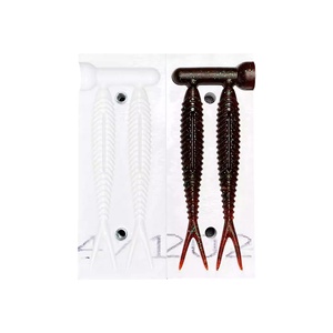 미국 버전 꼬리 손으로 만든 미끼 소프트 루어 바디 몰드 - Product Image 1