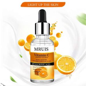 Suero facial blanqueador antienvejecimiento orgánico de 30ml con ácido hialurónico VC natural y vitaminas cuidado hidratante de la piel deshacerse de Zits - Product Image 5