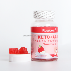 L'aceto di sidro di mele senza zucchero si Detox dimagrante dimagrante caramelle gommose di aceto di sidro di mele biologico - Product Image 5