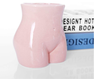 Prodotto di vendita calda donna vaso di fiori in ceramica minimalista vaso decorativo con disposizione floreale vaso creativo - Product Image 3