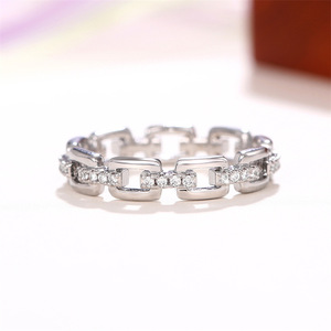 Anello con Design a Catena, Stile Creativo, Anello da Dito per Donne - Product Image 3