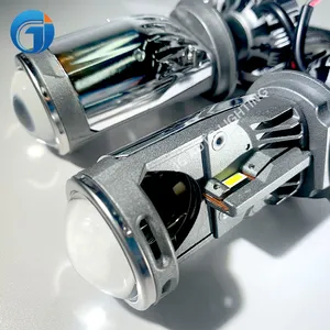 JG alta potencia 90W doble LED faro mini H11 G9 lente H4 led proyector luces faros para coche motocicleta