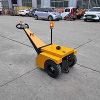 Tracteur de remorquage électrique compact pour la manutention de remorques de matériaux en entrepôt intérieur, certifié CE