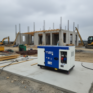 Generador Diésel Hyundai de 8 Kw y 660 cc Silencioso de Potencia Completa - Product Image 3