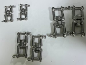 Thép không gỉ Hàm Hàm Neo xoay nối <span class=keywords><strong>clevis</strong></span> đôi còng - Product Image 6