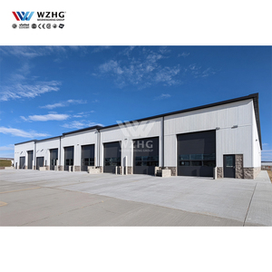 Garage industriel en métal résistant à la corrosion avec portes larges pour un accès facile aux équipements agricoles, atelier et abri de voiture - Product Image 1