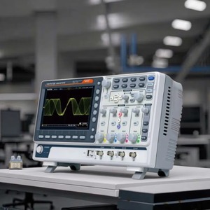 Osciloscopio de 4 Canales Gw Instek Gds-2204a, Ancho de Banda de 200 Mhz, Frecuencia de Muestreo de 2gsa/s para I+D Electrónico Lexso - Product Image 3