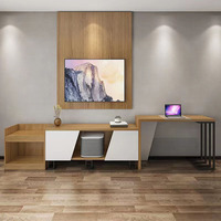 Meubles de chambre à coucher modernes, lit pas cher, ensemble de chambre d'hôtel, mobilier de chambre d'hôtel