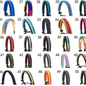 เชือกคล้องแก้วไฮโดรแฟลสสีดำ 34 ซม. หนัง PU สายสะพายทนทานสำหรับขวดน้ำใช้กลางแจ้ง - Product Image 5