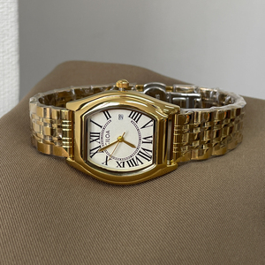 Reloj de Cuarzo CILOA para Mujer, Forma de Barril de Vino, Correa de Aleación, Estilo Moderno, Personalizable, Resistente al Agua 3BAR, Genuino - Product Image 3