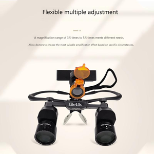 Groothandel Inventaris Hoofdband Tandvergrootglas Met Led Koplamp Draagbare Led Koplamp Vergrootglas Vergrootglas Tandheelkundige Loepen - Product Image 5