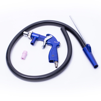 Pistolet de sablage pneumatique Voylet PS-2, alimentation par aspiration, buse en céramique industrielle, pistolet de sablage pneumatique