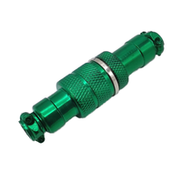 Adaptateur GX16 de longueur personnalisée 16 mm, connecteur aviation mâle-femelle 4P, prise métallique blanche brillante, étanche, adaptateur d'alimentation BNC 5A