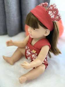 Muñeca Reborn de 18 Pulgadas con Cuerpo de Tela, Puede Convertirse en una Linda Niña de Juguete, Regalo Personalizado - Product Image 6