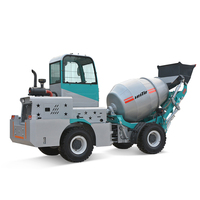 Self-Loading Concrete Mixer Truck, Automatic Rotation