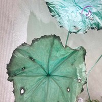 Grande Route de Lotus en Soie Artificielle, Fleurs de Route de Mariage, Déco de Noël, avec Guirlande de Mousse Géante et Fleur Géante