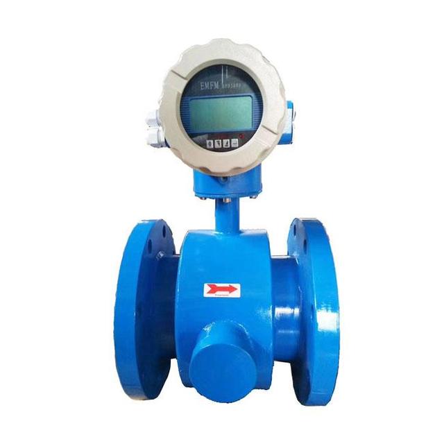 Highly Accurate Stable Liquid Electromagnetic Flow Meter Stainless Steel Water Measurement Flow Meter OEM Customizable
