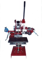 Machine de presse à chaud TJ-1E nouveau timbre de fer de marque pour la machine en laiton à commande manuelle de logo personnalisé
