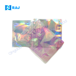 Logotipo impreso OEM, bolsita de café instantáneo, bolsas de embalaje, <span class=keywords><strong>bolsa</strong></span> de café mate iridiscente <span class=keywords><strong>Rosa</strong></span> láser holográfica promocional - Product Image 6