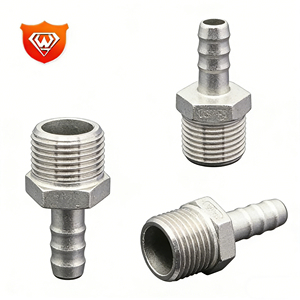 2 Inch Stainless Steel Male Thread Hex <strong>Hose</strong> <strong>Barb</strong> M22 Pressure Washer <strong>Hose</strong> <strong>Fitting</strong> - Product Image 1