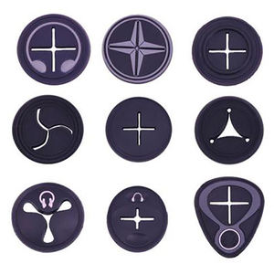 カスタムイヤホンポートPVCパッチイヤホンラバーパッチイヤホンポートホールパッチ - Product Image 2