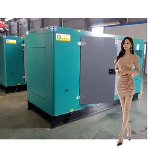 6KVA 7.5KW saldatura portatile elettrica piccolo generatore diesel silenzioso raffreddato ad aria in vendita gruppo elettrogeno 77kw kva