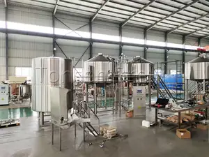 3000 Liter 5000l 4000l Roestvrijstalen Brouwhuis Ambachtelijke Bieruitrusting Turnkey Project Voor Gistingsapparatuur Van Brouwerijfabrieken