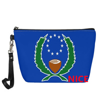 Pochette de rangement de voyage personnalisée avec drapeau national pour les sorties courtes, l'utilisation en dortoir, ou comme cadeau commémoratif de festival