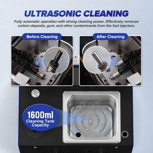 MRCARTOOL V311 Máquina Limpiadora y Probador de Inyectores de Combustible GDI de 6 Cilindros Ultrasónico 12V 70V 120V para Coche y Motocicleta - Product Image 3