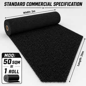 <span class=keywords><strong>Gazon</strong></span> artificiel coloré en <span class=keywords><strong>rouleau</strong></span>, pelouse synthétique noire pour extérieur, salle <span class=keywords><strong>de</strong></span> sport, jardin, patio, balcon, aménagement paysager, herbe artificielle pour fêtes et mariages - Product Image 2
