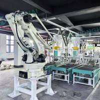 Robot Palettiseur Kawasaki ABB KUKA LH Ligne de Palettisation Charge Utile 120kg 180kg Servomoteur Bras Robotique pour Sacs Seaux Cartons