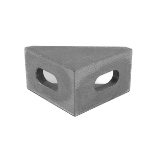 Suporte de Alumínio em T com Conexão de 90 Graus Polido Fosco 25X40 - Product Image 6