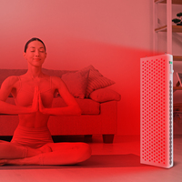 RedDot 1500W Machine PDT multifonction à usage domestique équipement de beauté debout portable avec panneau de thérapie par la lumière rouge 660nm 850nm visage
