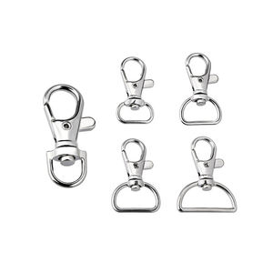 Fibbia di collegamento con testa a fune a bottone girevole fibbia per cani in lega di zinco gioielli appesi a mano - Product Image 1