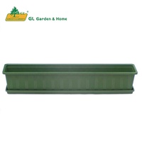Jardinière de légumes rectangulaire, ronde, carrée, pour jardin extérieur, bac en plastique, Offre Spéciale produits