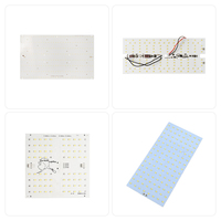Oferta Especial: Lámpara de Cultivo LED de 100w 120W 240W 288 LED, Espectro Completo UV IR, Placa de Cultivo LED DIY con PCB Samsung Lm301h