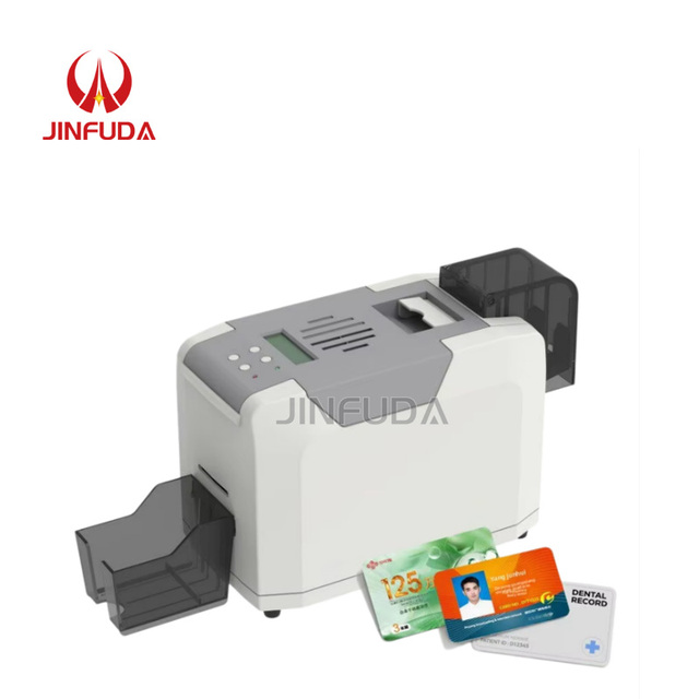 Automatic Lamination Badge Maker P325E PVC ID Card Printer with RFID/NFC/IC Chip Plastic PVC Card Printer in Stock
