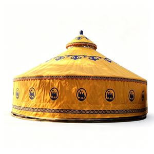 Tentes yourtes robustes et économiques, yourtes mongoles de luxe avec structure en acier et yourtes mongoles 4 saisons pour le tourisme et le camping - Product Image 2