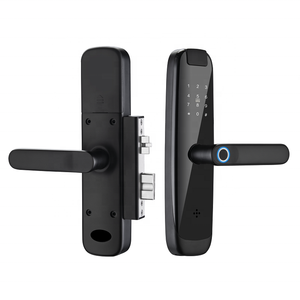 2022 bricolage installation serrure intelligente serrure d'entrée <span class=keywords><strong>sans</strong></span> clé empreinte digitale Tuya smart WiFi serrure <span class=keywords><strong>de</strong></span> <span class=keywords><strong>porte</strong></span> <span class=keywords><strong>sans</strong></span> menuiserie pas <span class=keywords><strong>de</strong></span> perçage - Product Image 1