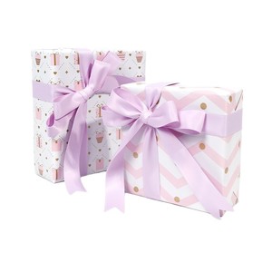 Papier cadeau rose romantique, grand rouleau, pour la Saint-Valentin, anniversaire, emballage artisanal, lot de papier - Product Image 5