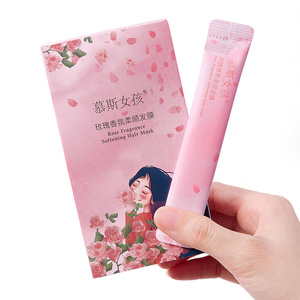 <span class=keywords><strong>Mascarilla</strong></span> <span class=keywords><strong>de</strong></span> cabello Rosa Natural, tratamiento Premium para el cuidado del cabello, reparación <span class=keywords><strong>de</strong></span> cabello seco dañado, 10 Uds., venta al por mayor - Product Image 2