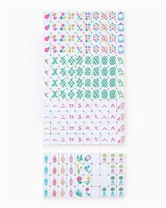 Fichas de Mahjong de Lujo de 4 Capas Antidecoloración, Modernas, Grabadas con Láser, Color Naranja, para Fiestas Familiares Americanas y Singapurenas, de Melamina - Product Image 3