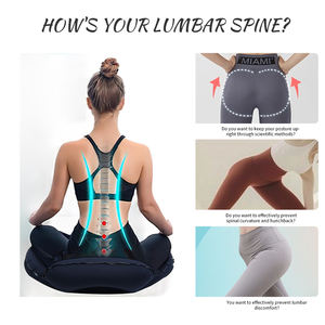 Эргономичная подушка для сиденья до бедра, дышащая, с дизайном для снятия давления на ягодицы, поясничная подушка - Product Image 3