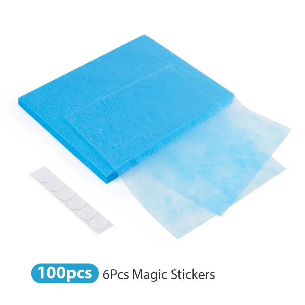 100 pièces bleu