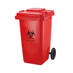 100 Liter Outdoor-Recycling-Abfallbehälter aus Kunststoff vom Hersteller