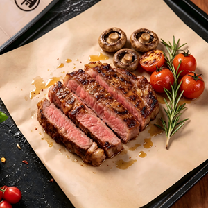 Papier sulfurisé blanc pour barbecue, revêtu de silicone, antiadhésif, résistant à la graisse et à l'eau, pour la cuisson, la grillade, la cuisson à la vapeur et la congélation - Product Image 6